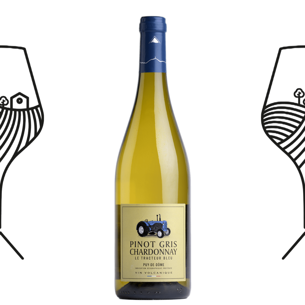 Le Tracteur Bleu Chardonnay-Pinot Gris