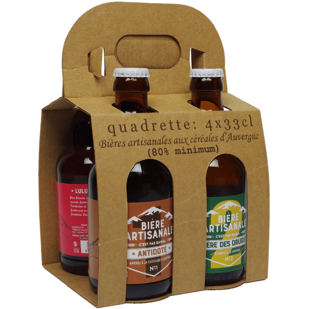 PACK DECOUVERTE SORNIN 4 BIERES ARTISANALE (Carton de 6)